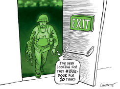 GOOD BYE KABUL by Patrick Chappatte