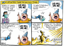 SCIENCE AND VACCINES by Dave Whamond