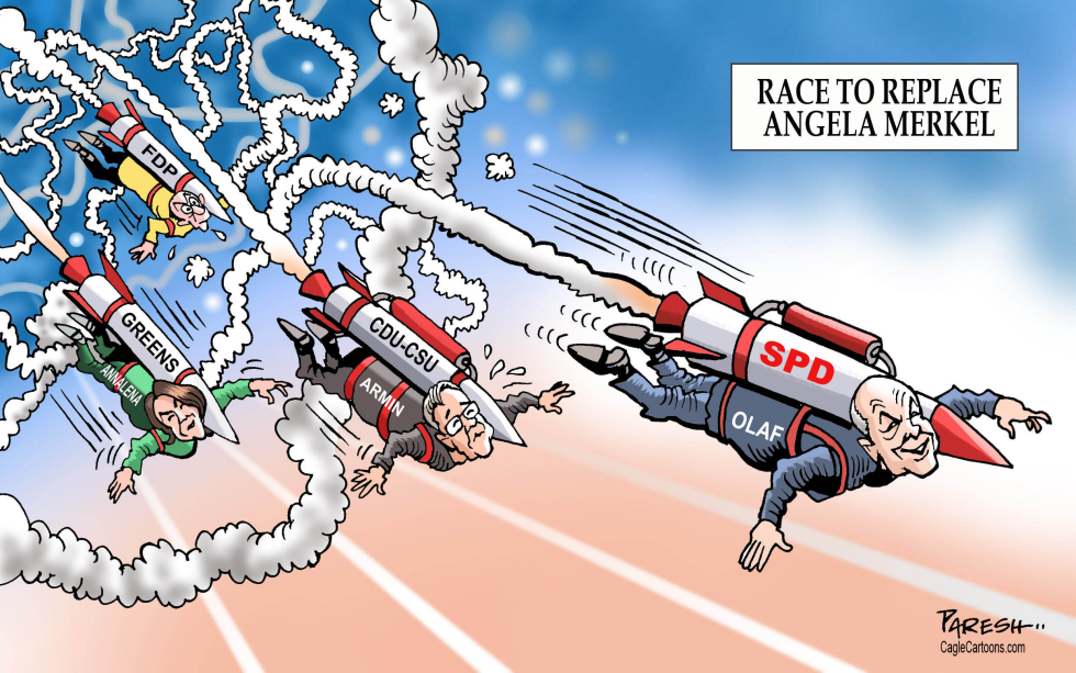 Race to replace Merkel