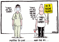 MOTTOS TO LIVE AND DIE BY by Ingrid Rice