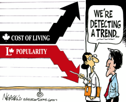 RISING COSTS by Steve Nease