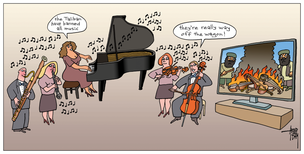 Taliban and music ban