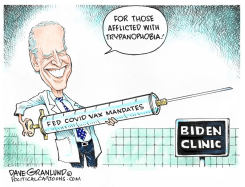 BIDEN COVID VAX MANDATES by Dave Granlund