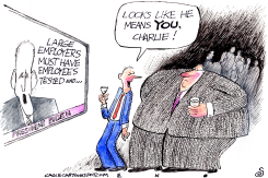 LARGE EMPLOYERS by Randall Enos