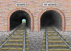 VACCINE TUNNEL by Marian Kamensky