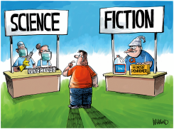 SCIENCE FICTION by Dave Whamond