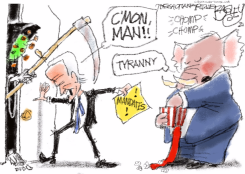 COVID CO-CONSPIRATORS by Pat Bagley
