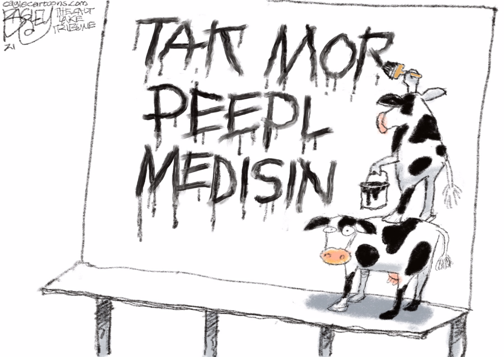 Cowtoon Sign