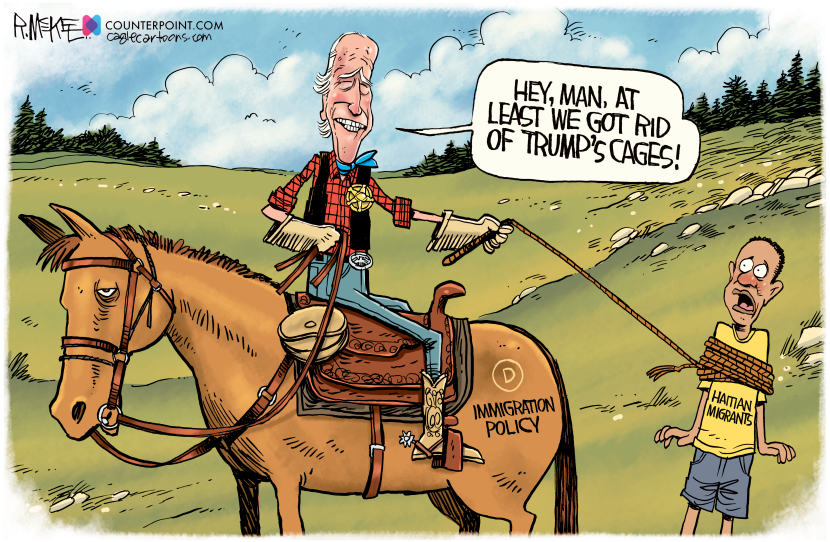 Biden Whips Haitians