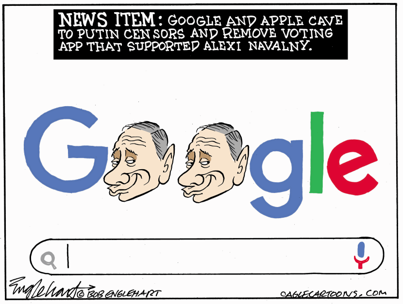 Google Caves In Russia