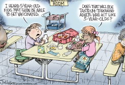 FIVE YEAR OLDS by Joe Heller