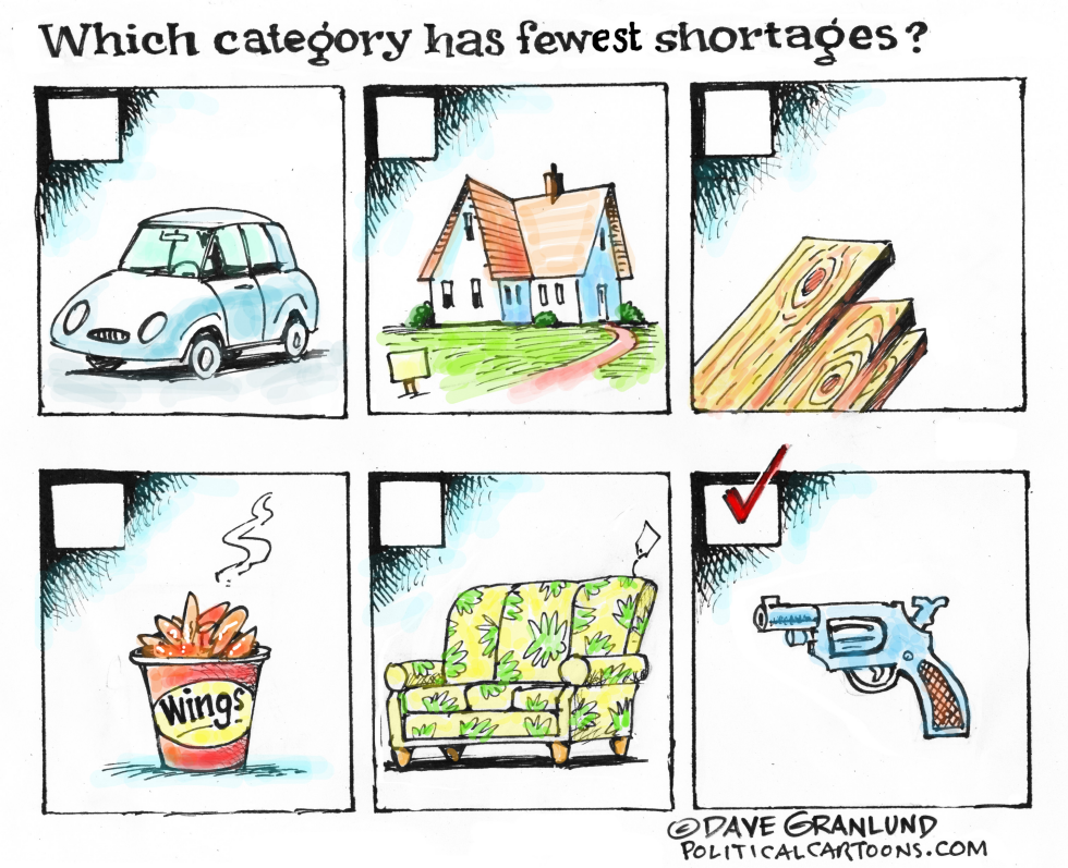 Shortages Quiz