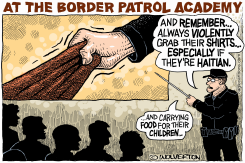 BORDER PATROL ACADEMY by Monte Wolverton
