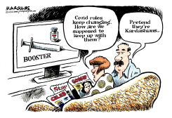 CHANGING COVID RULES by Jimmy Margulies