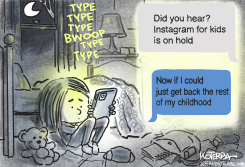 INSTAGRAM FOR KIDS by Jeff Koterba