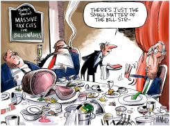 WHEN THE BILL COMES DUE by Dave Whamond