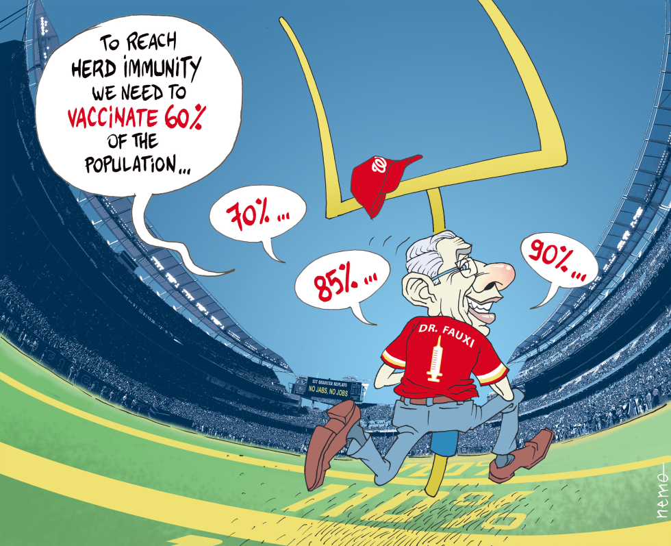 Fauci Goalpost