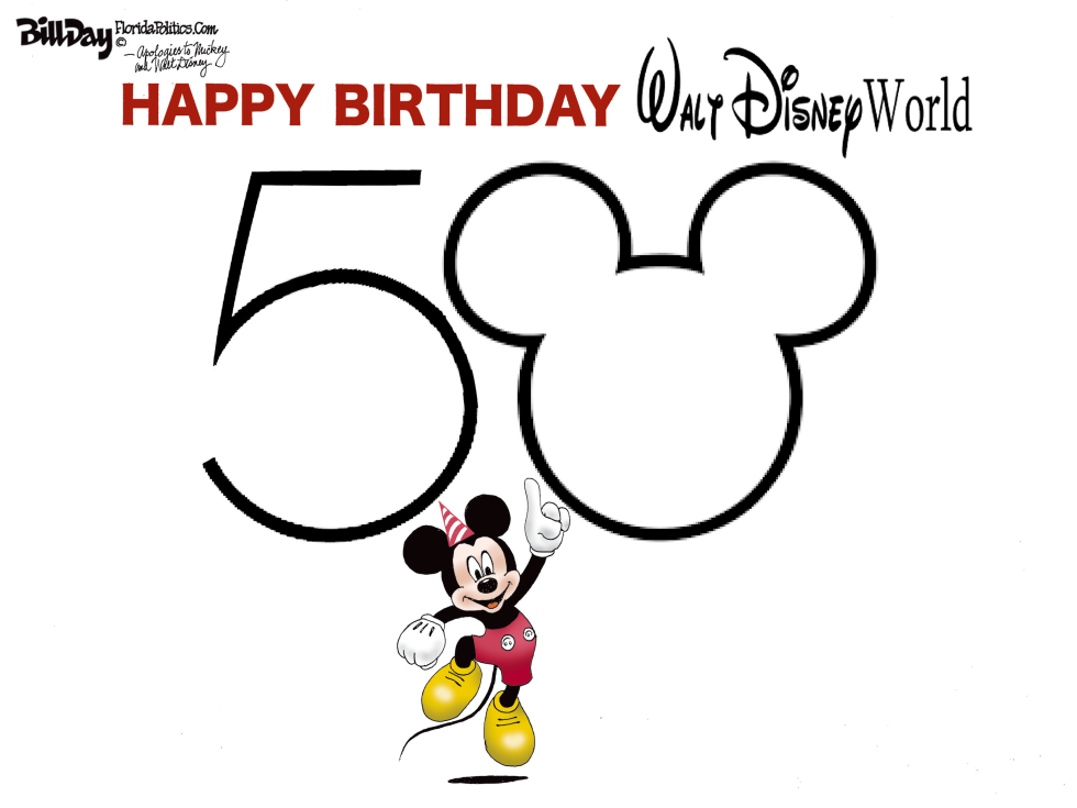 Disney World 50th Birthday