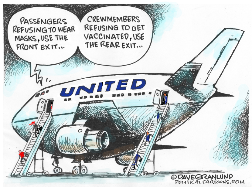 United Airlines COVID mandates