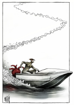 MAN IN LOVE by Angel Boligan