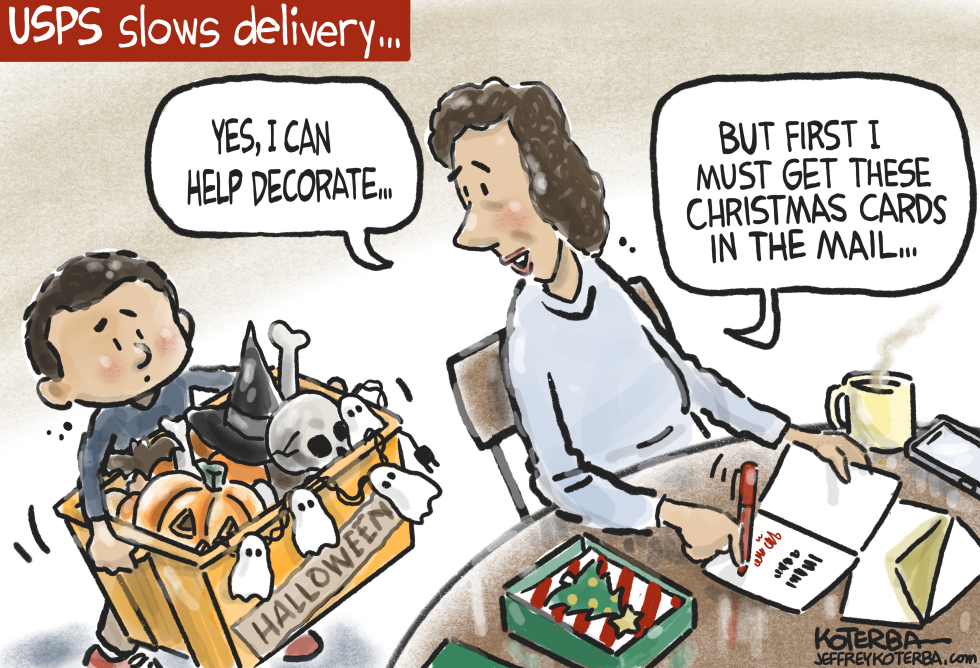 USPS Slows Mail Delivery