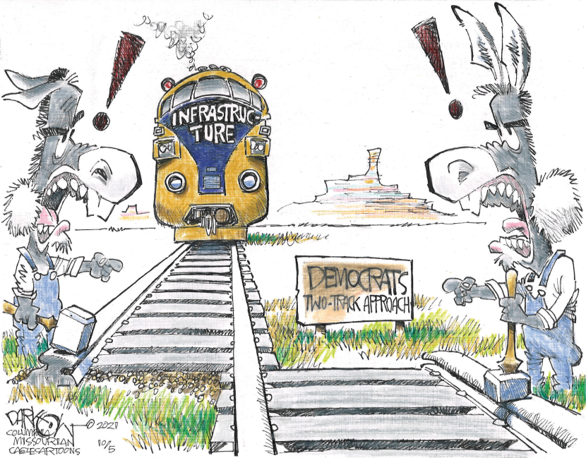 Democrats negotiate