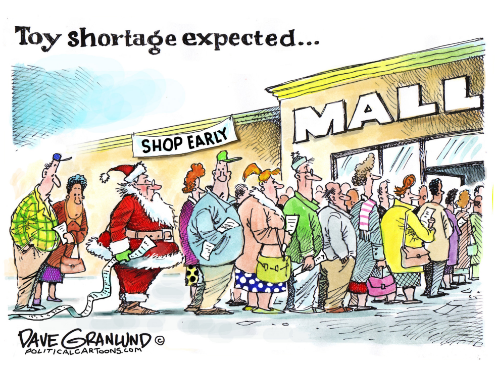 Toy shortages shop early