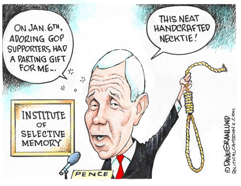 Pence revisits Jan 6