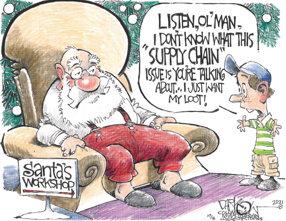 Santa's supply line