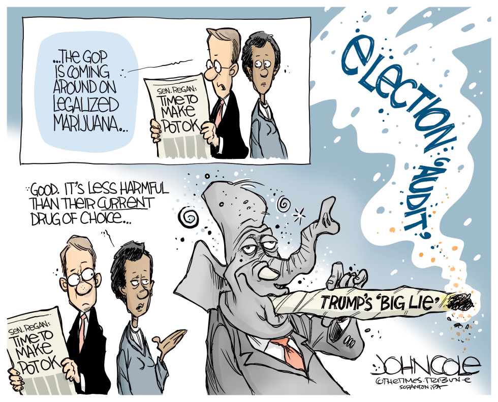 LOCAL PA -- GOP high on its own supply
