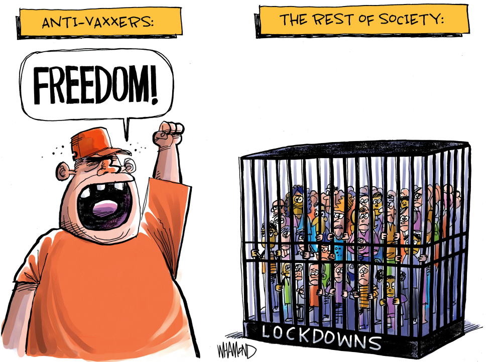 It's all about my freedom!