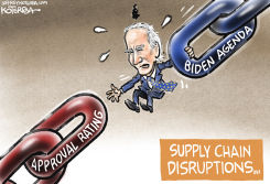 BIDEN APPROVAL RATING by Jeff Koterba