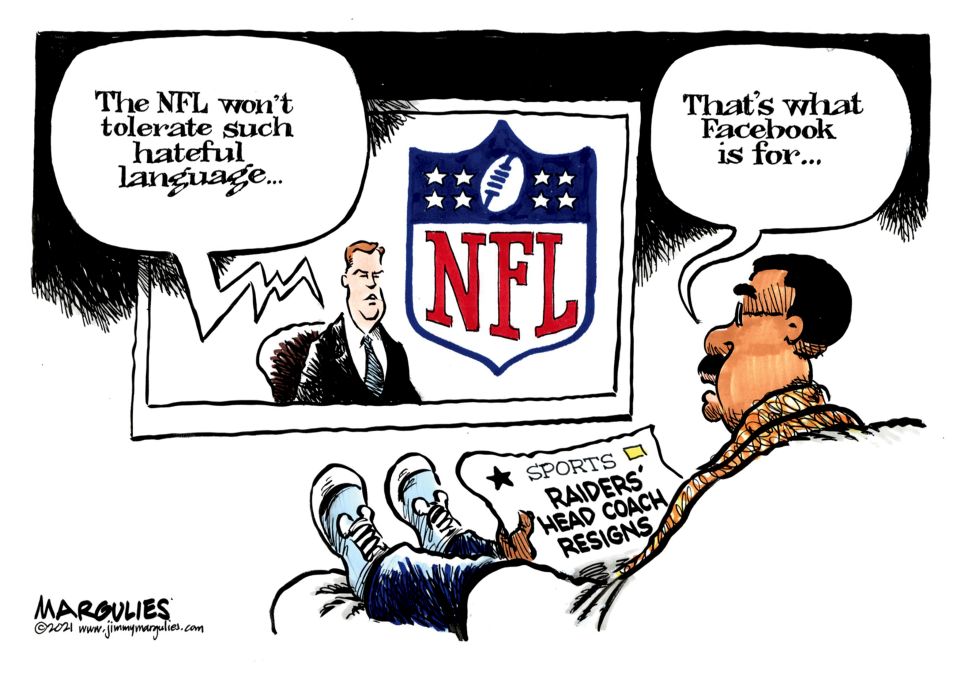 Raiders' Head Coach Slurs