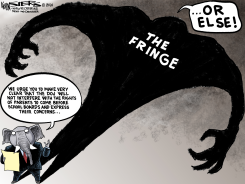 SCHOOL BOARD THREATS by Kevin Siers