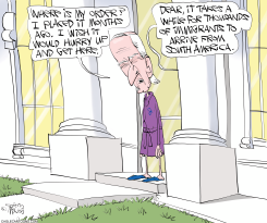 BIDEN'S IMMIGRATION ORDER by Gary McCoy