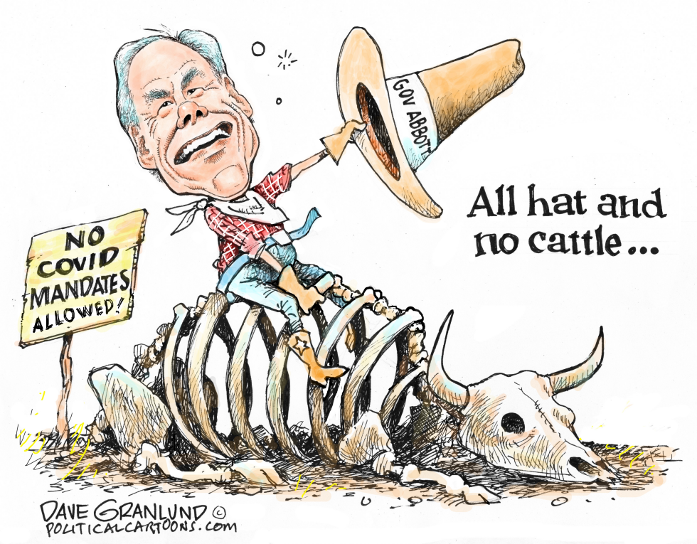 Gov Abbott no COVID mandates