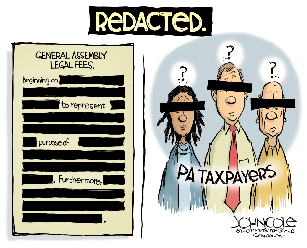 LOCAL PA - Legislature's legal fees