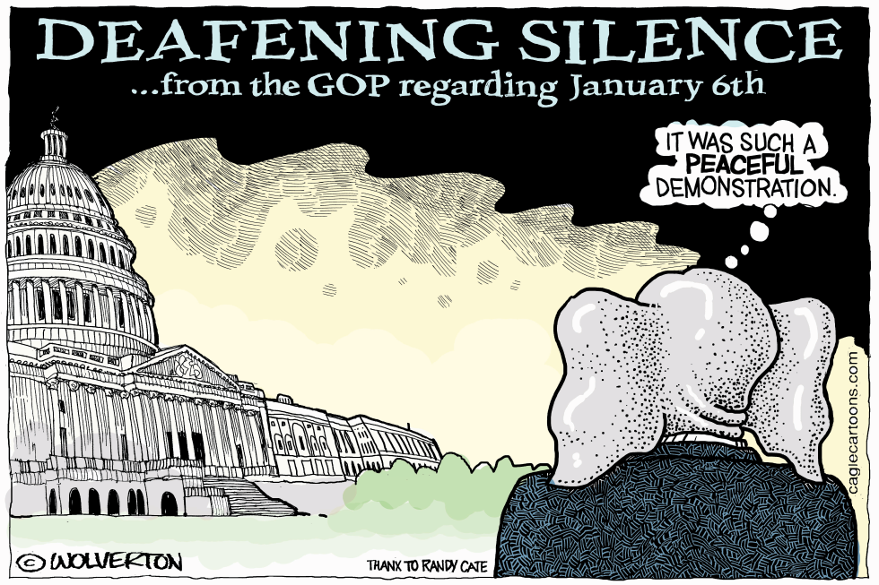 GOP Deafening Silence on Jan 6