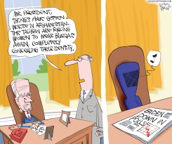 BIDEN'S BURKA by Gary McCoy