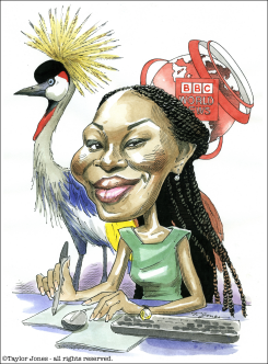 BBC WORLD NEWS ANCHOR NANCY KACUNGIRA by Taylor Jones