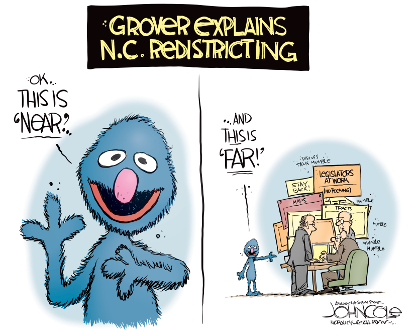 LOCAL NC - Grover explains redistricting