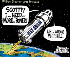 SHATNER IN SPACE by Steve Nease