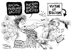 CYNTHIA MCKINNEY by Daryl Cagle