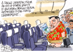 CANCUN CRUZ  by Pat Bagley