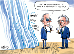SLOW MOVING COUP by Dave Whamond