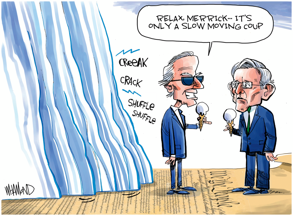 Slow moving coup