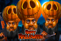 HALLOWEEN AFGHANISTAN by Bart van Leeuwen