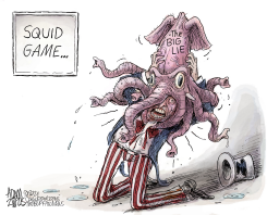 THE REPUBLISQUID PARTY by Adam Zyglis