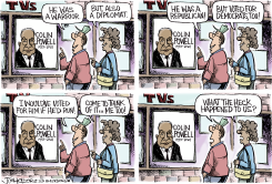COLIN POWELL by Joe Heller
