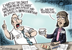 SHOT MANDATES by Joe Heller